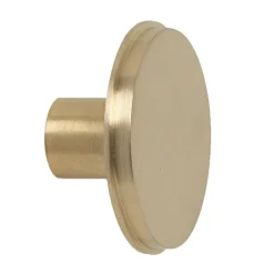Ferm Living Clothes Hooks & Hangers*Brass hook, Large Ø4.8cm Gold-coloured
