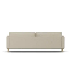 1898 Sofas*Bredhult sofa, Bern 0341-white-oiled oak, 3-seater Beige