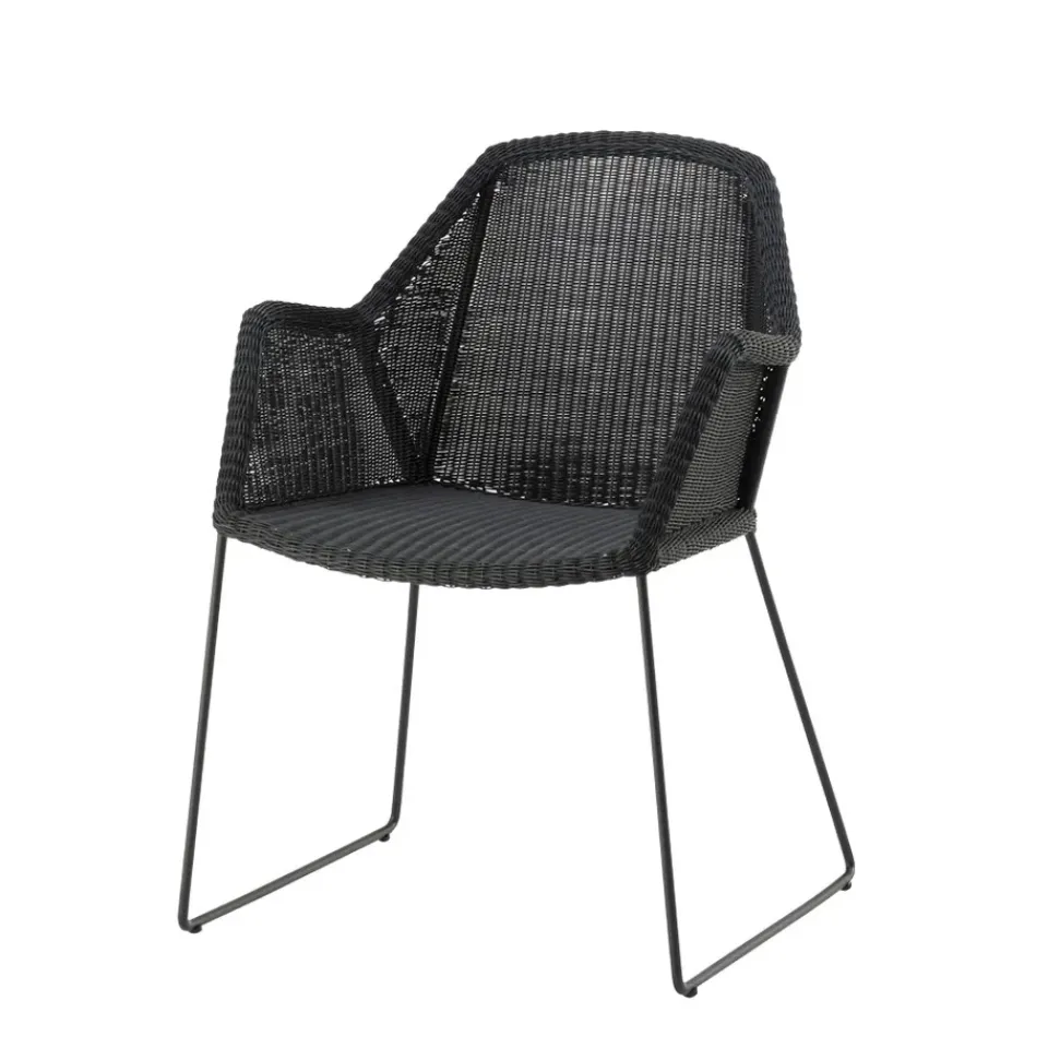 Cane-line Seating*Breeze armchair weave, Black