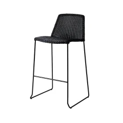 Cane-line Seating*Breeze barstool, Black