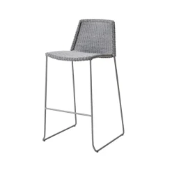 Cane-line Seating*Breeze barstool, Light Grey