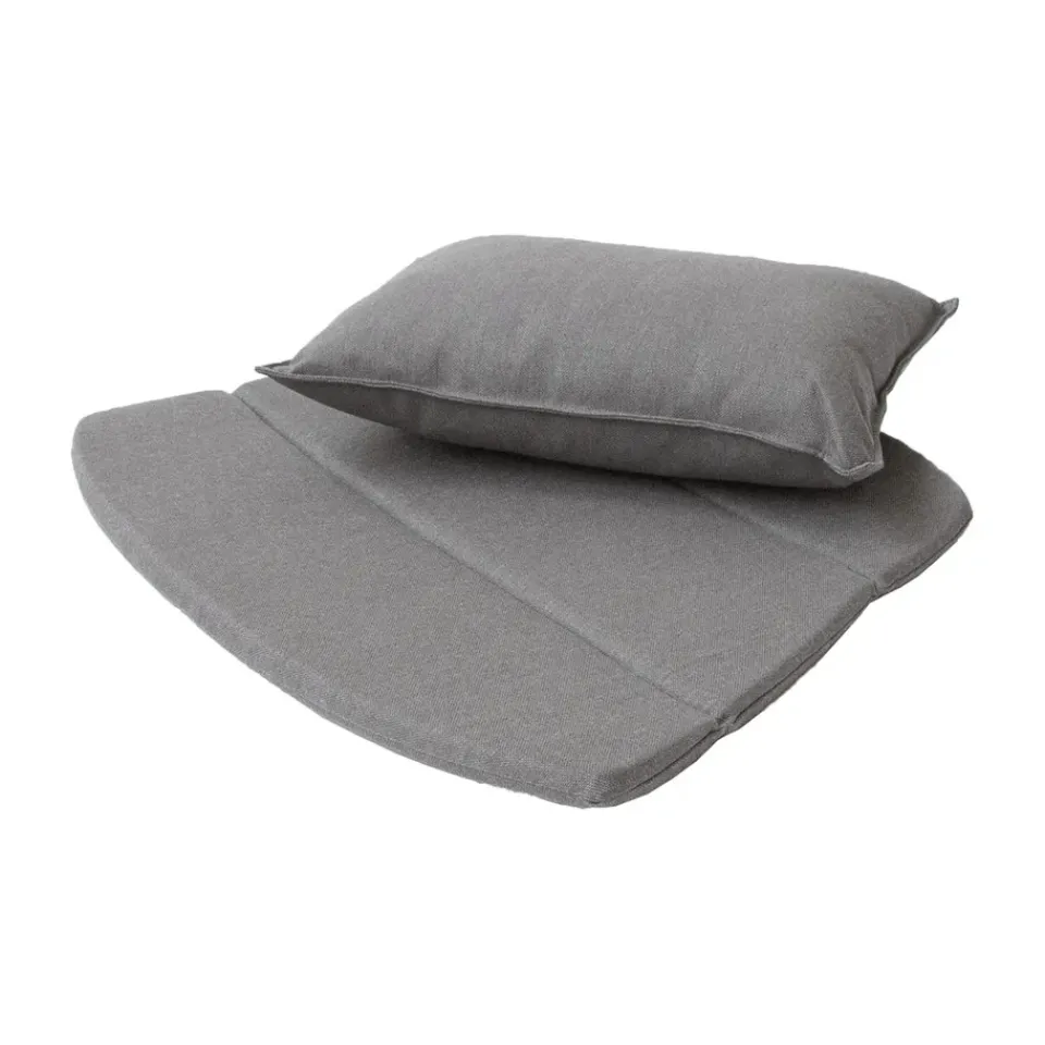 Cane-line Seat Cushions & Pads*Breeze cushion set lounge chair, Natté taupe Beige