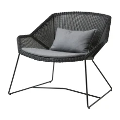 Cane-line Seat Cushions & Pads*Breeze cushion set lounge chair, Natté Grey