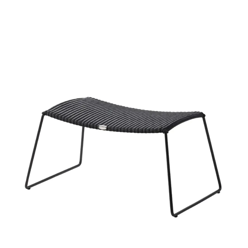 Cane-line Seating*Breeze footstool, Black