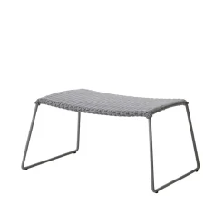 Cane-line Seating*Breeze footstool, Light Grey