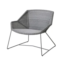 Cane-line Outdoor Lounge Furniture*Breeze lounge armchair weave, Light Grey