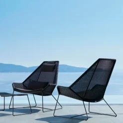 Cane-line Outdoor Lounge Furniture*Breeze lounge armchair weave, Light Grey