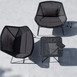 Cane-line Table For Outdoor Use*Breeze side table, Black