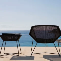 Cane-line Table For Outdoor Use*Breeze side table, Black
