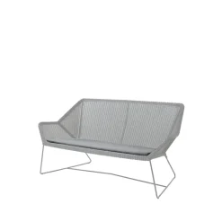 Cane-line Seat Cushions & Pads*Breeze sofa cushion 2-seater, Focus dark Grey