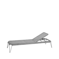 Cane-line Seating*Breeze sun lounger weave, Light Grey