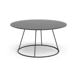 Swedese Side Tables*Breeze table smooth top Ø80 cm, Black