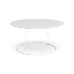 Swedese Side Tables*Breeze table smooth top Ø80 cm, White