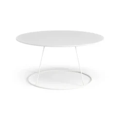 Swedese Side Tables*Breeze table smooth top Ø80 cm, White