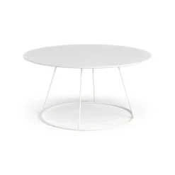 Swedese Side Tables*Breeze table smooth top Ø80 cm, White