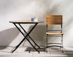 Brafab Balcony Furniture*Brewer dining chair, -teak Black