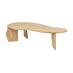 Broste Copenhagen Coffee Tables*Brook table L 30x112 cm, Natural Beige