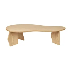 Broste Copenhagen Coffee Tables*Brook table L 30x112 cm, Natural Beige