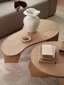 Broste Copenhagen Coffee Tables*Brook table L 30x112 cm, Natural Beige