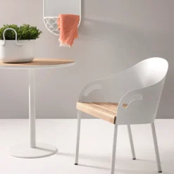 SMD Design Table For Outdoor Use*Brunnsviken table, -oak White