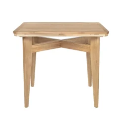 GUBI Dining Tables*B-Table dining table, Oak matte lacqured Beige