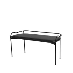 SMD Design Benches*Bubble bench, . leather Black