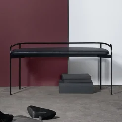 SMD Design Benches*Bubble bench, . leather Black