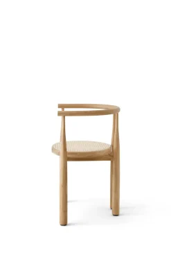 New Works Chairs*Bukowski chair, Oiled oak rattan Brown