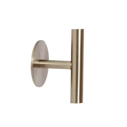Hübsch Clothes Hooks & Hangers*Button, Metal-nickel Silver-coloured