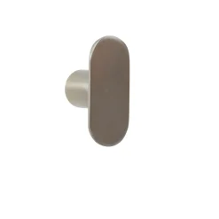 Hübsch Clothes Hooks & Hangers*Button, Metal-nickel Silver-coloured