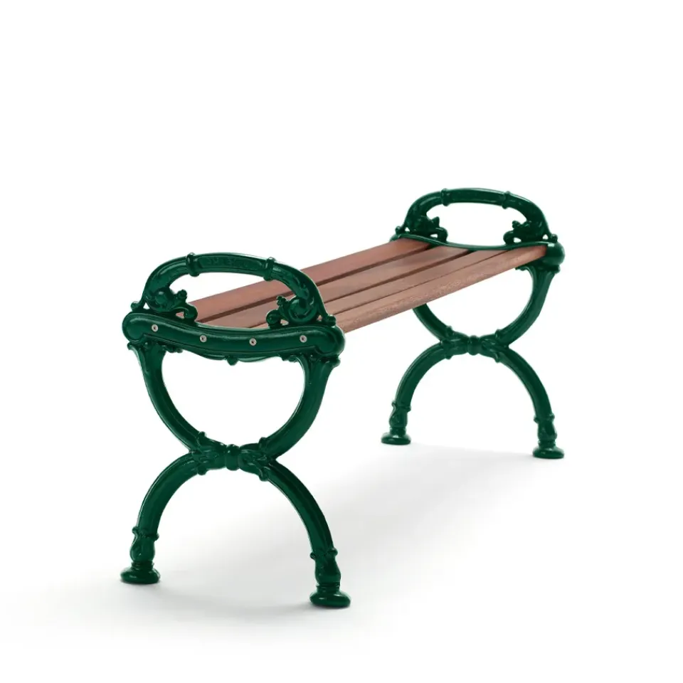Byarums bruk Garden Sofas & Garden Benches*Byarum Bench, Mahogany, green stand BrownGreen