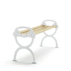 Byarums bruk Garden Sofas & Garden Benches*Byarum Bench, Pine impregnation, white stand Beige