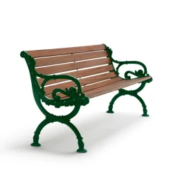 Byarums bruk Garden Sofas & Garden Benches|Outdoor Lounge Furniture*Byarum sofa, Mahogany, green stand, 155 cm BrownGreen