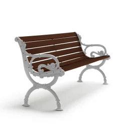 Byarums bruk Garden Sofas & Garden Benches|Outdoor Lounge Furniture*Byarum sofa, Pine brown glaze, raw aluminum frame, 155 cm Beige