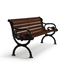 Byarums bruk Garden Sofas & Garden Benches|Outdoor Lounge Furniture*Byarum sofa, Pine brown glaze, black stand, 155 cm Beige