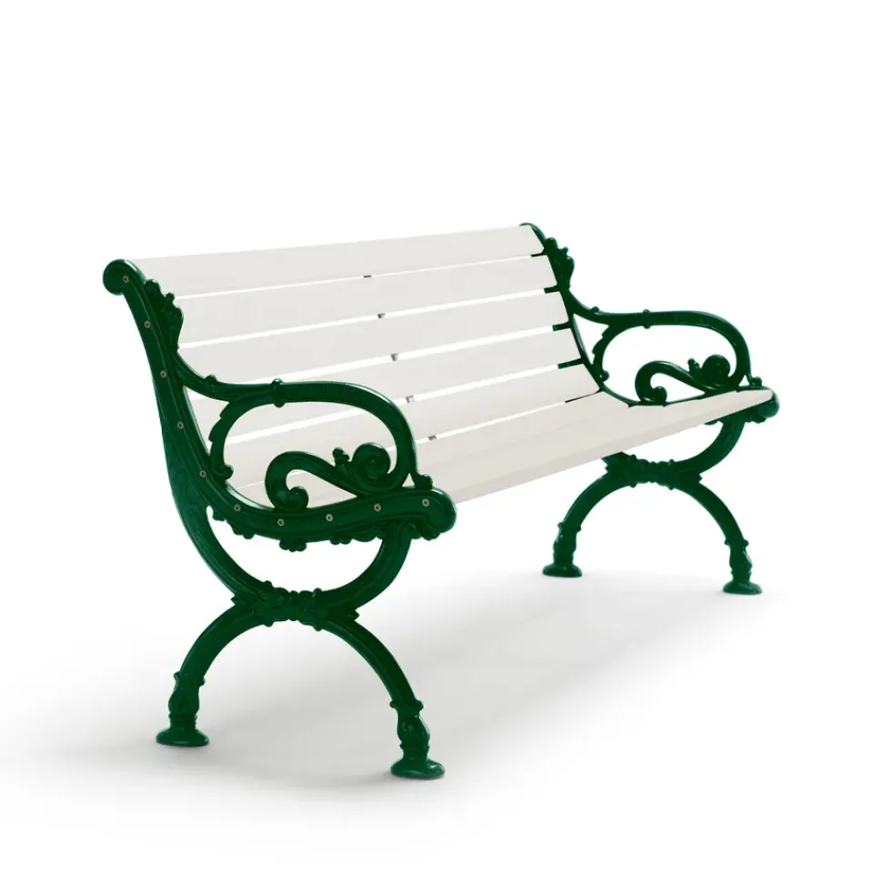 Byarums bruk Garden Sofas & Garden Benches|Outdoor Lounge Furniture*Byarum sofa, lacquered pine, green stand, 155 cm White
