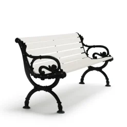 Byarums bruk Garden Sofas & Garden Benches|Outdoor Lounge Furniture*Byarum sofa, lacquered pine, black stand, 155 cm White