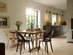 FDB Møbler Dining Tables*C64 Shaker dining table 90x180 cm, Oak nature oiled Brown