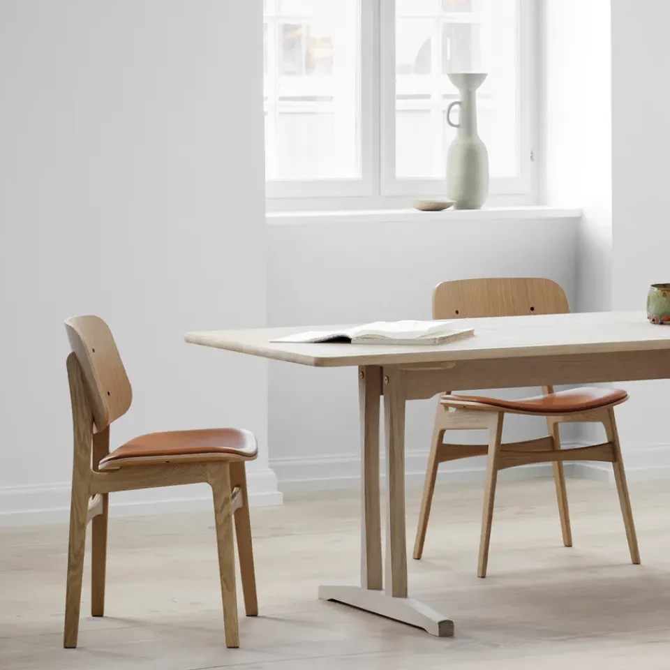 Fredericia Furniture Dining Tables*C18 Shaker Table dining table, Soaped oak, 220x90cm Beige