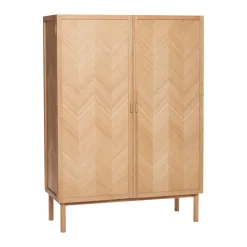 Hübsch Display & Glass Cabinets*Cabinet 100x140 cm, Nature
