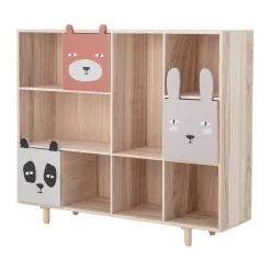 Bloomingville Shelves & Shelving Systems*Calle bookshelf 89.5x107 cm 3 drawers, Nature BeigeMulti