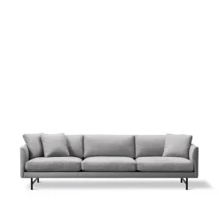 Fredericia Furniture Sofas*Calmo 5623 sofa, Sunniva 242-black steel Grey