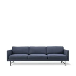 Fredericia Furniture Sofas*Calmo 5623 sofa, Sunniva 783-black steel Blue