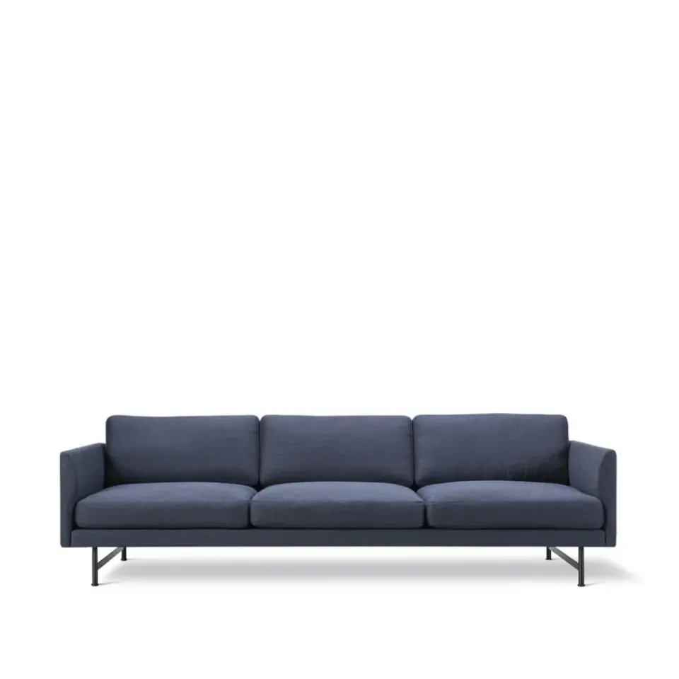 Fredericia Furniture Sofas*Calmo 5623 sofa, Sunniva 783-black steel Blue