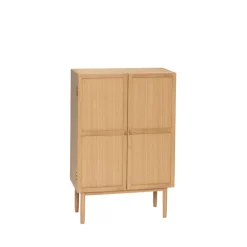 Hübsch Display & Glass Cabinets*Candour cabinet, Oak Beige
