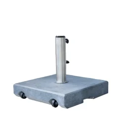 Cane-line Sun Protection*Parasol base with wheels 50 kg, Granite Grey