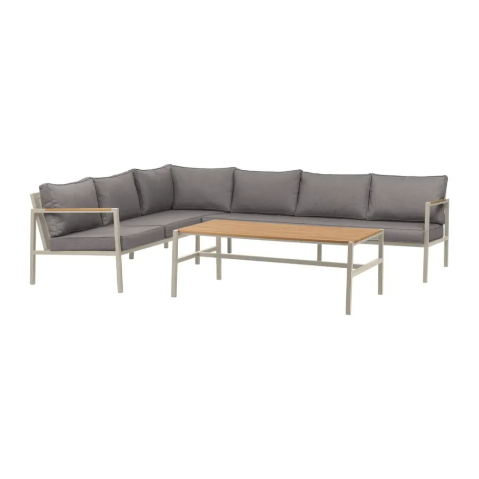 Brafab Garden Sofas & Garden Benches|Balcony Furniture*Cap sofa group, Light -, 6-seater Grey