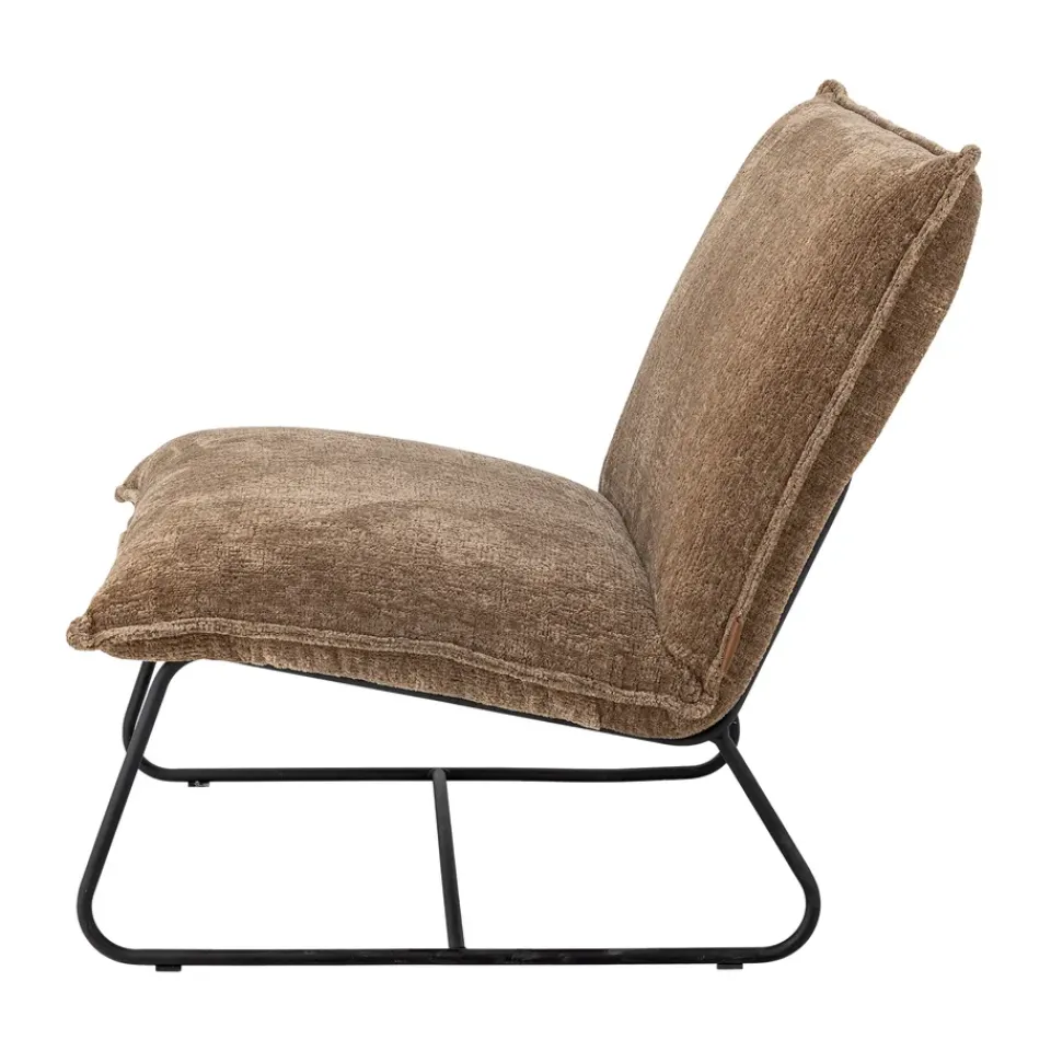 Bloomingville Chairs|Armchairs & Footstools*Cape Lounge chair, Brown