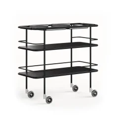 Lammhults Serving Trolleys*Cargo Support serving trolley, Black