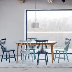 Stolab Dining Tables*Carl dining table Ø115. divided, Oak - natural oil Brown